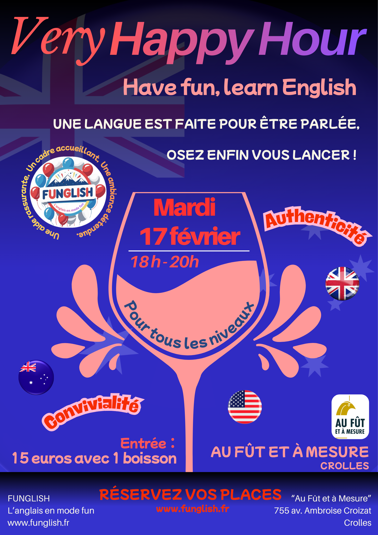 Very Happy Hour, 17 février